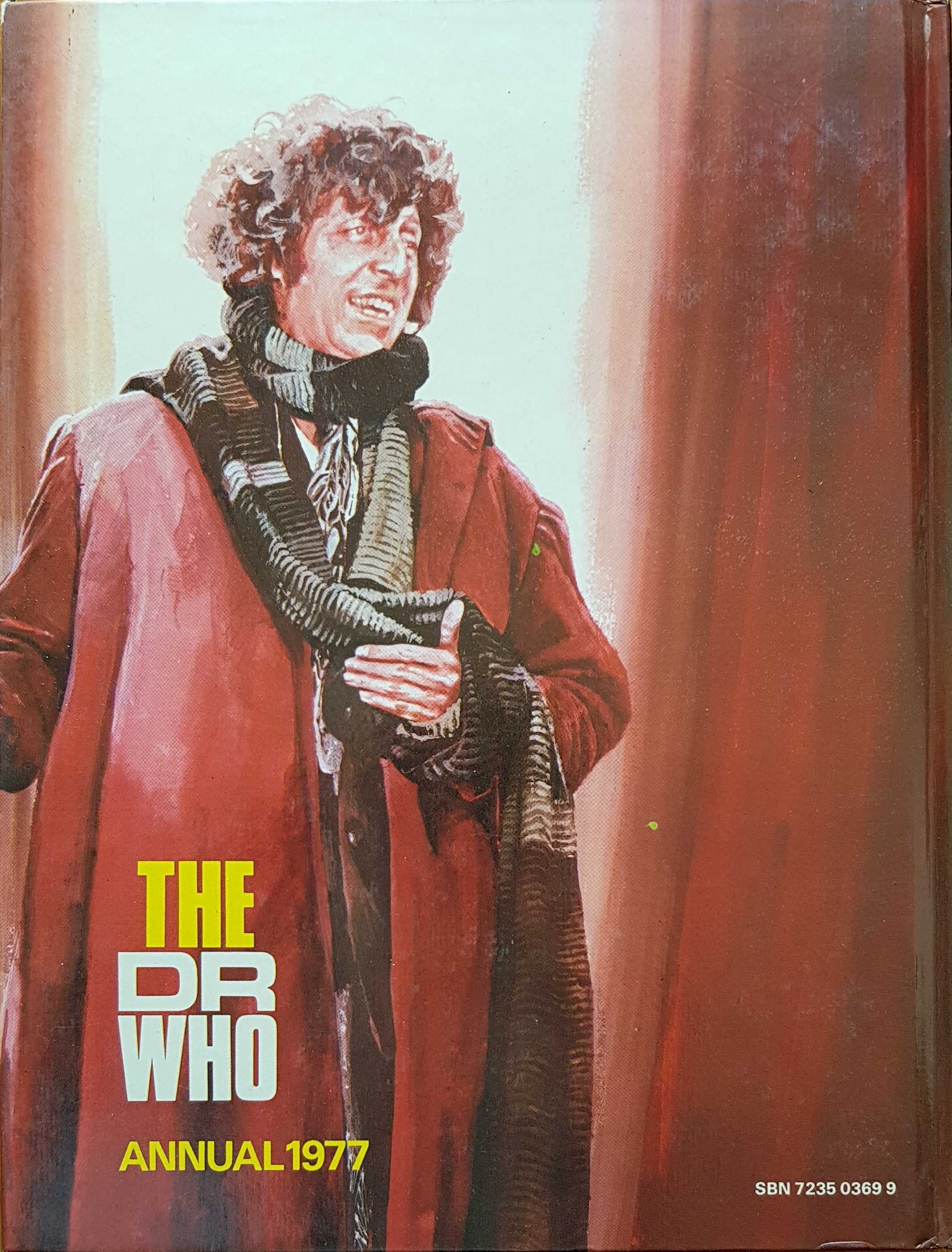 Picture of 7235 0369 9 The Dr Who annual 1977 by artist Unknown from the BBC records and Tapes library